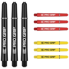 Pro Grip Svart/Röd/Gul Medium (3 set)